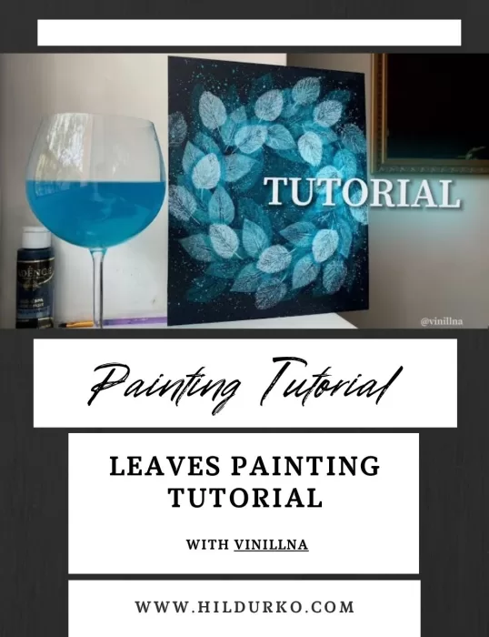 Cosmic Leaves painting tutorial #1630