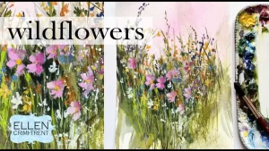 Read more about the article EASY Watercolor Wildflowers #1632