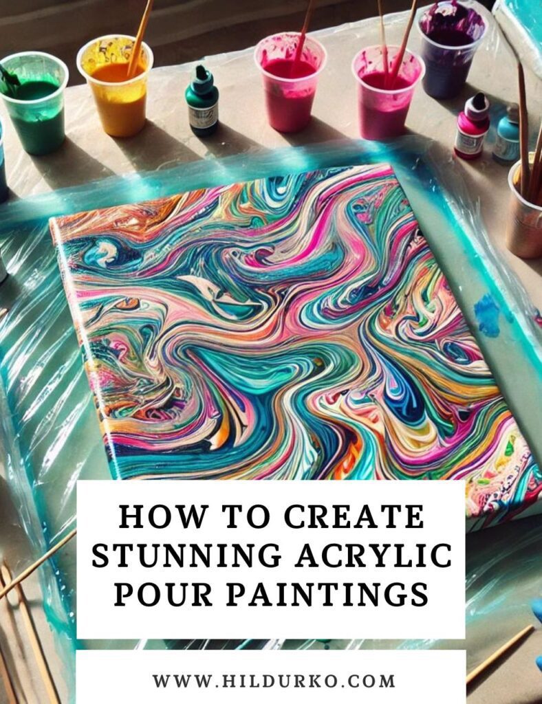 How to Create Stunning Acrylic Pour Paintings: A Beginner’s Guide