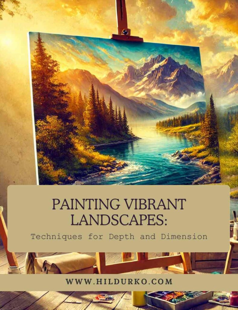 Painting Vibrant Landscapes: Techniques for Depth and Dimension