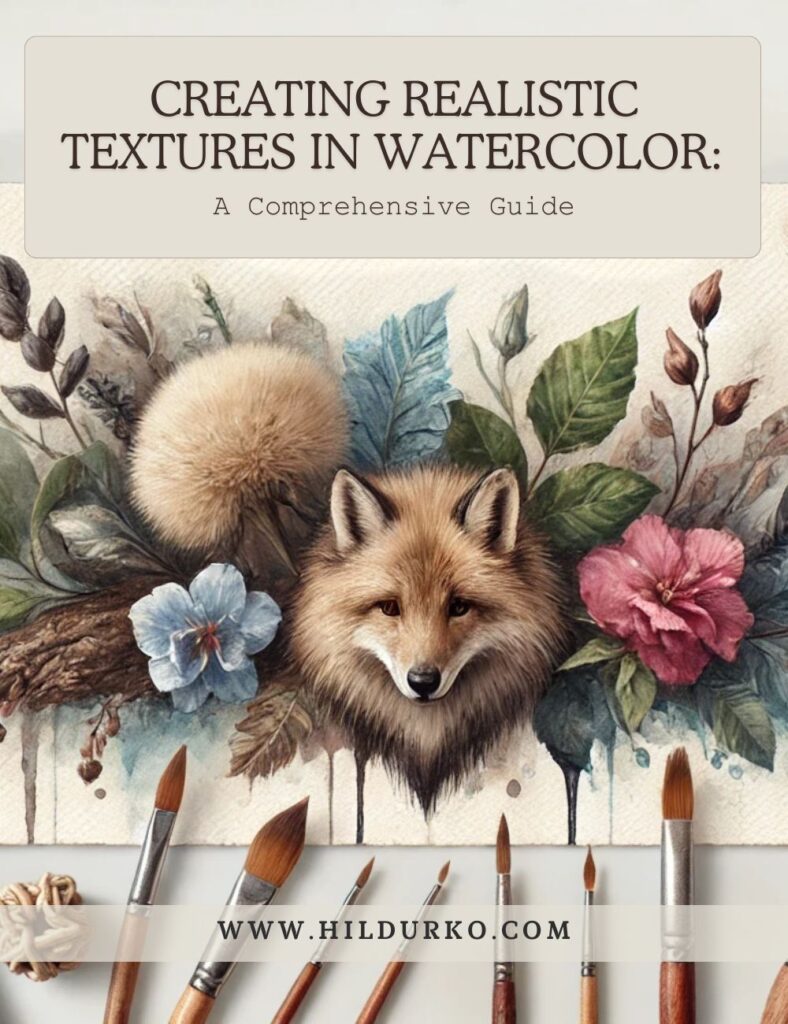 Creating Realistic Textures in Watercolor: A Comprehensive Guide