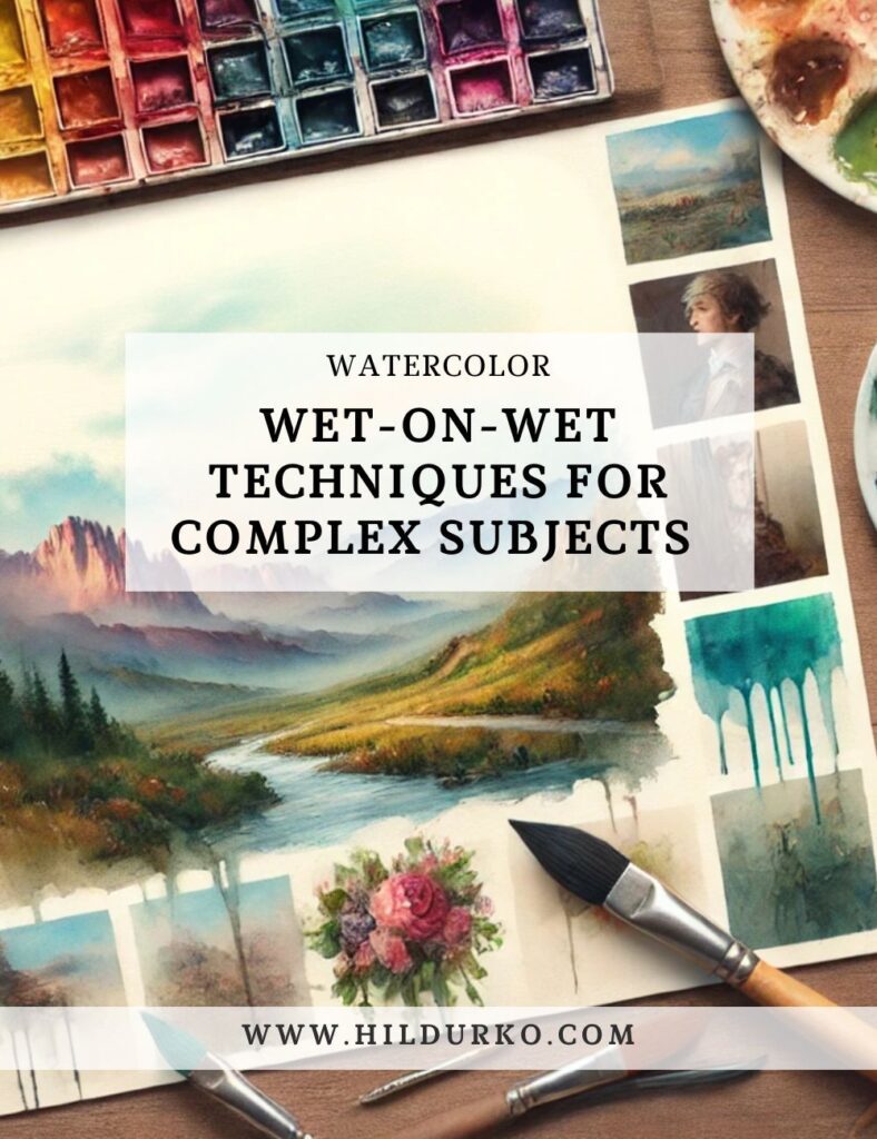 Wet-on-Wet Techniques for Complex Subjects
