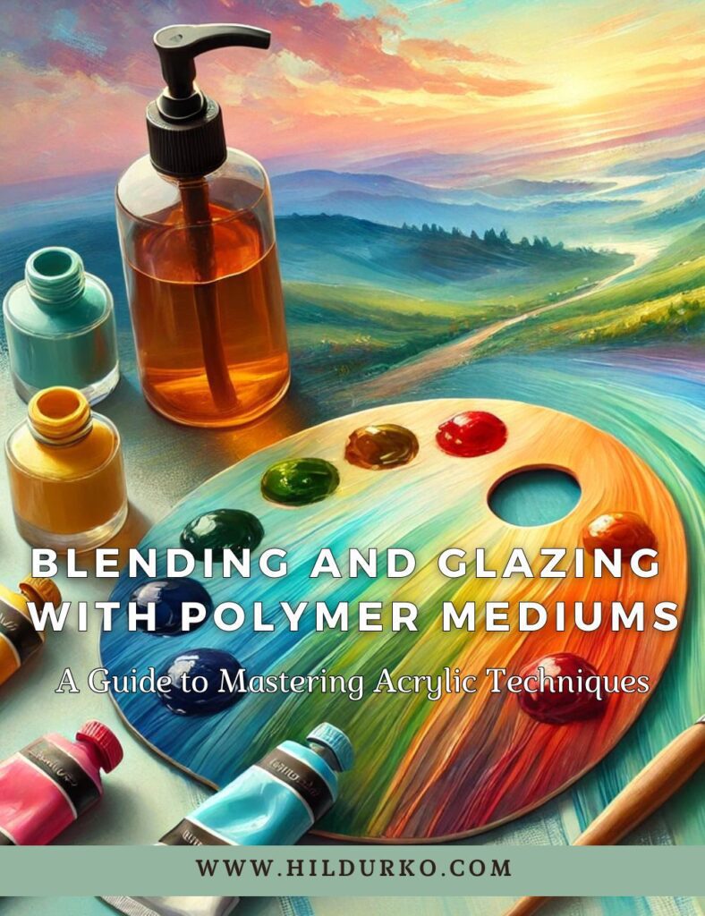 Blending and Glazing with Polymer Mediums: A Guide to Mastering Acrylic Techniques