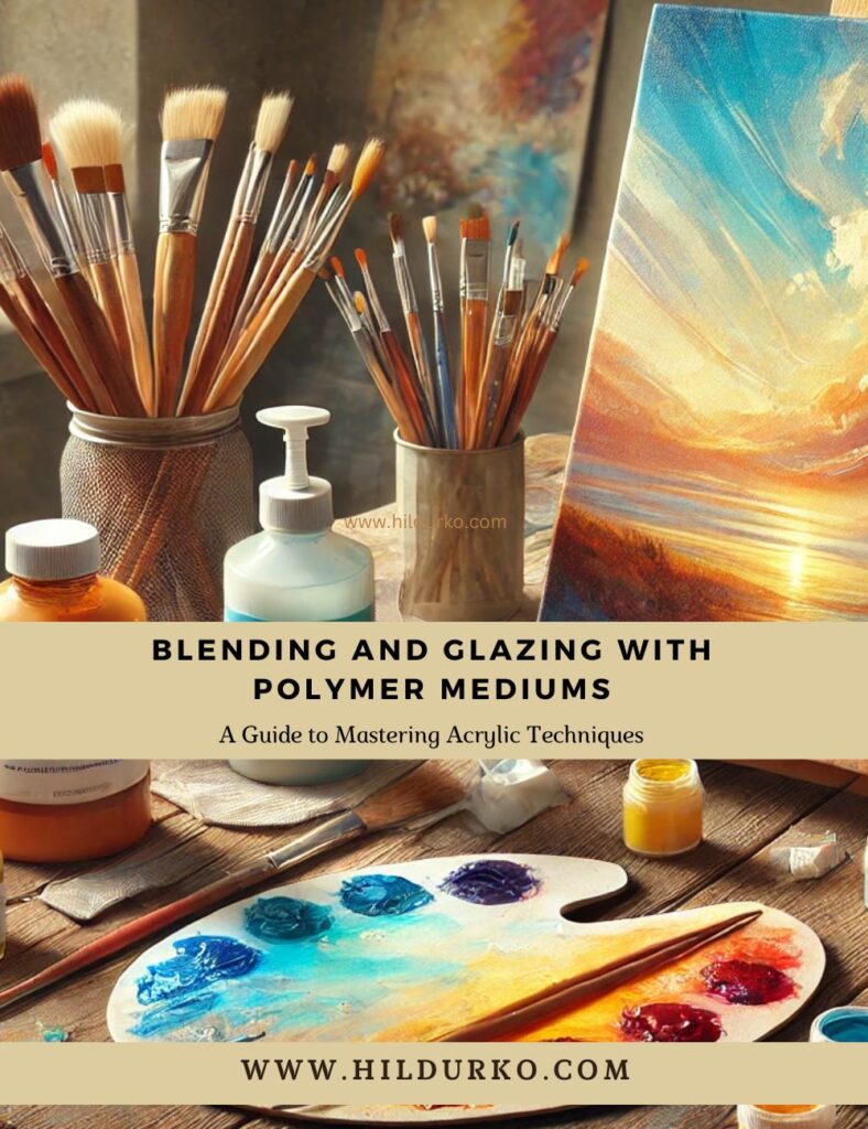 Blending and Glazing with Polymer Mediums: A Guide to Mastering Acrylic Techniques