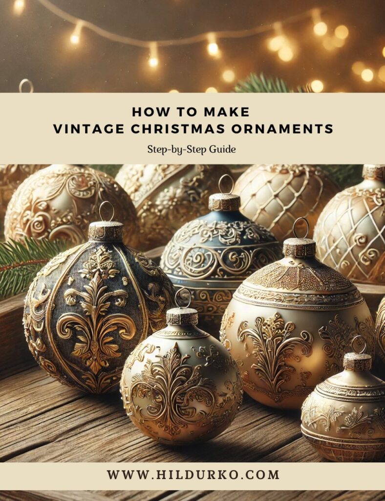 How to Make Vintage Christmas Ornaments: A Step-by-Step Guide