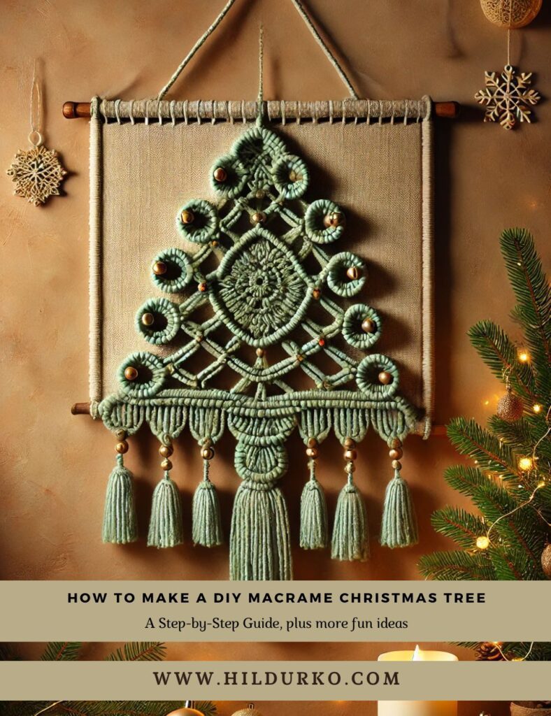 How to Make a DIY Macrame Christmas Tree: A Step-by-Step Guide