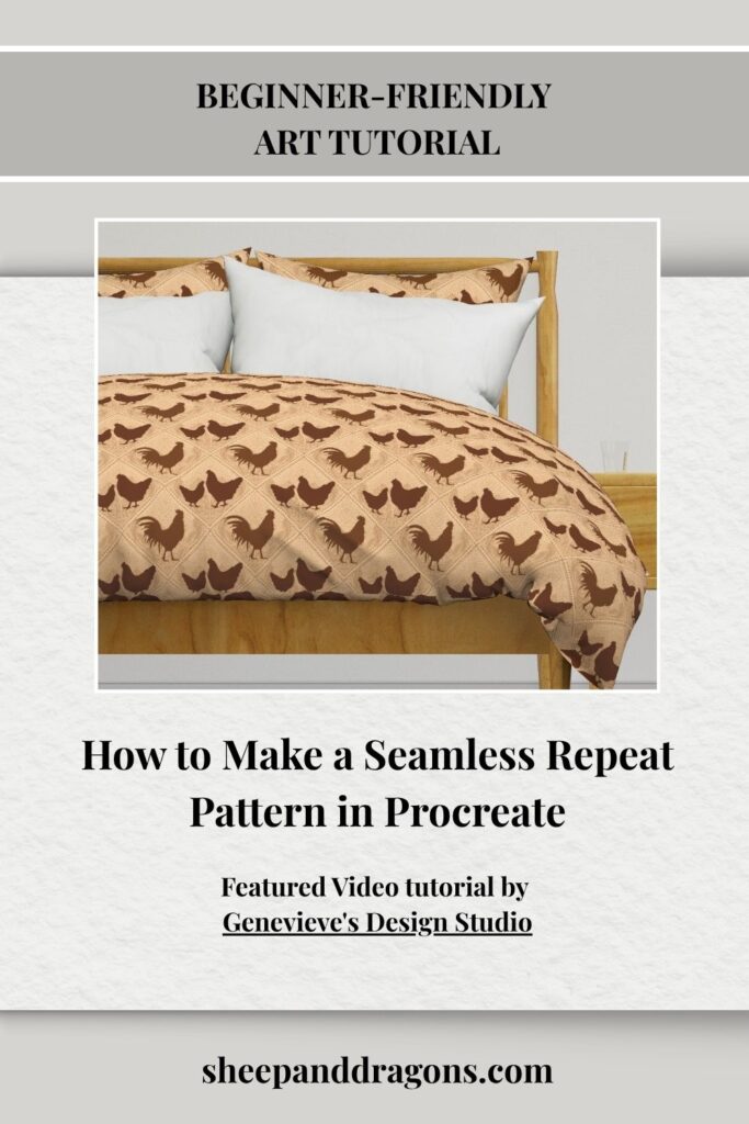 How to Make a Seamless Repeat Pattern in Procreate